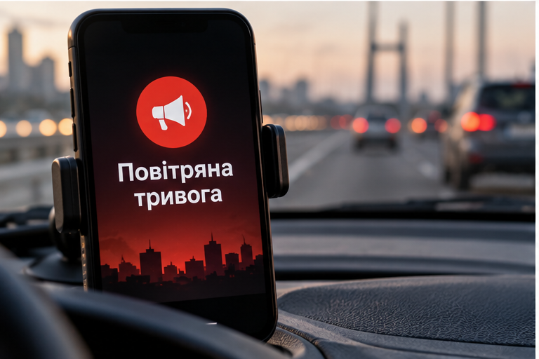 У Києві змінили правила обмежень руху мостами під час повітряної тривоги: що потрібно знати водіям
